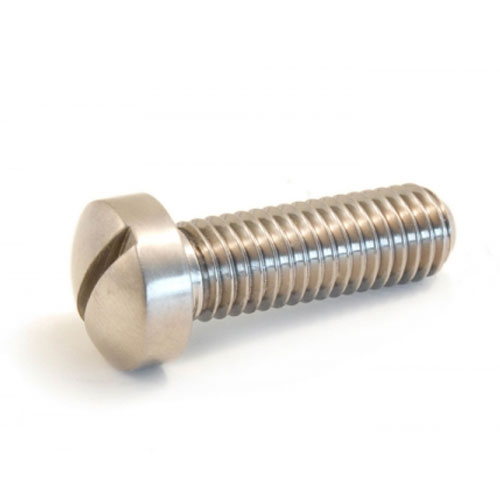 Crown Head Slotted Screw