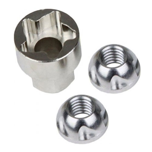 Stainless Steel Flower Head Round Security Nut ၊